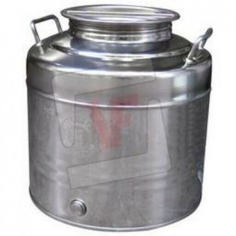 CONTENITORE PER OLI 30 L ACCIAIO INOX